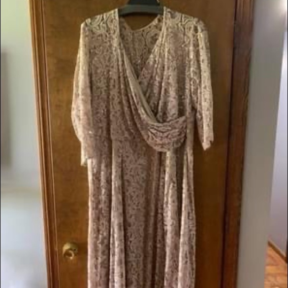 Plus size formal gown
